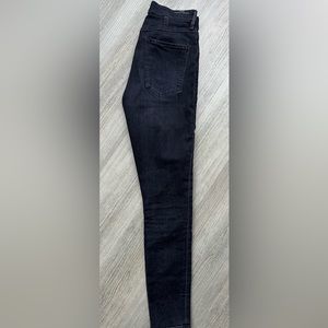 Citizens of Humanity Chrissy High Rise skinny jean dark gray 26. Damaged/ripped